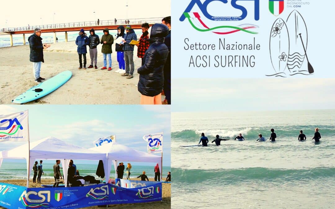 Primo corso Istruttori Surf L1 ACSI 2023: quando la passione vince sul freddo