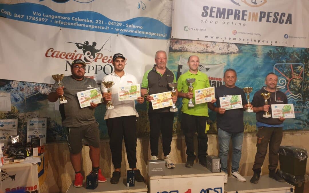 9° Trofeo surfcasting a coppie Città di Salerno