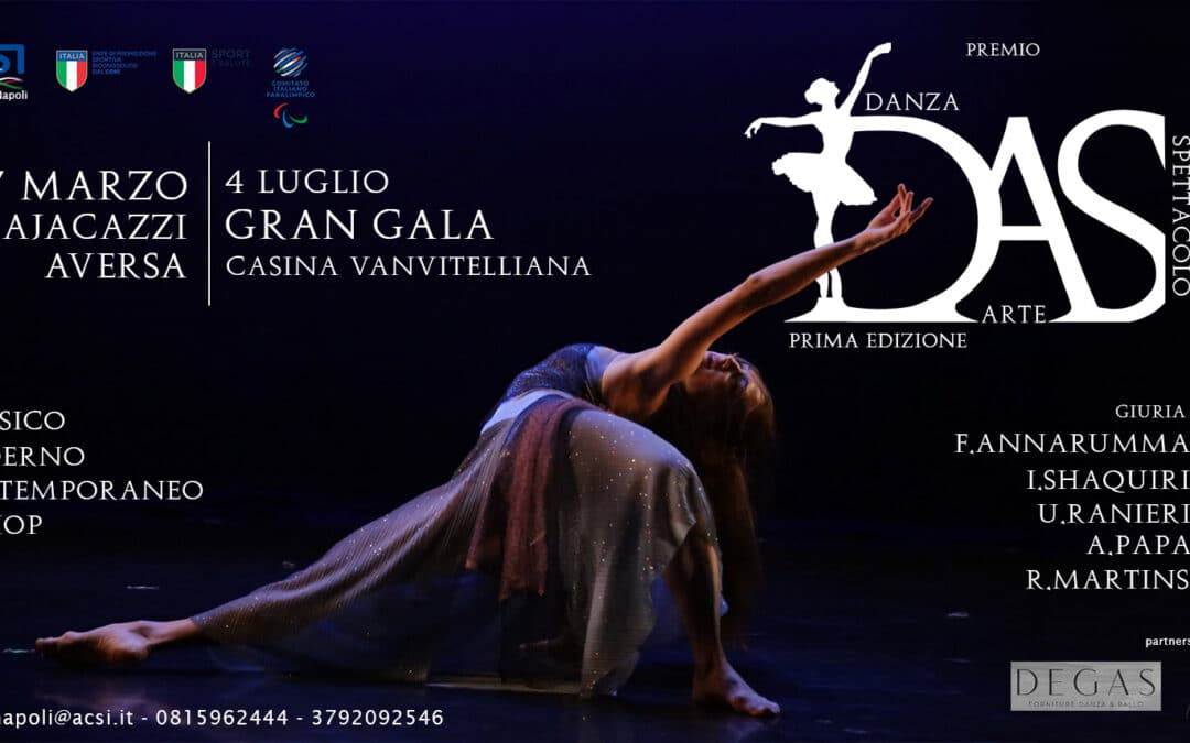 A Napoli il Premio D.A.S. ACSI Arte-Danza-Spettacolo
