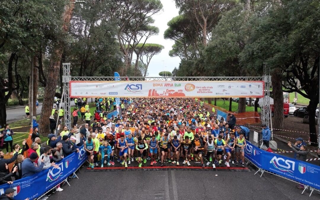 Roma Appia Run, il 21 aprile al via la 25^ edizione