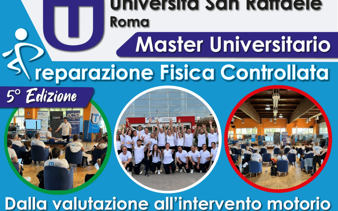 ACSI partner ufficiale del Master in Preparazione Fisica Controllata presso l’Università Telematica San Raffaele